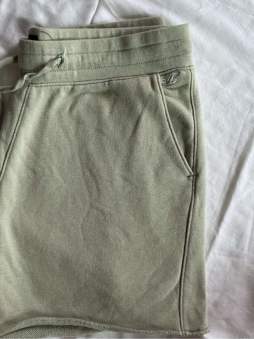 Hollister Sage Green Drawstring Joggers